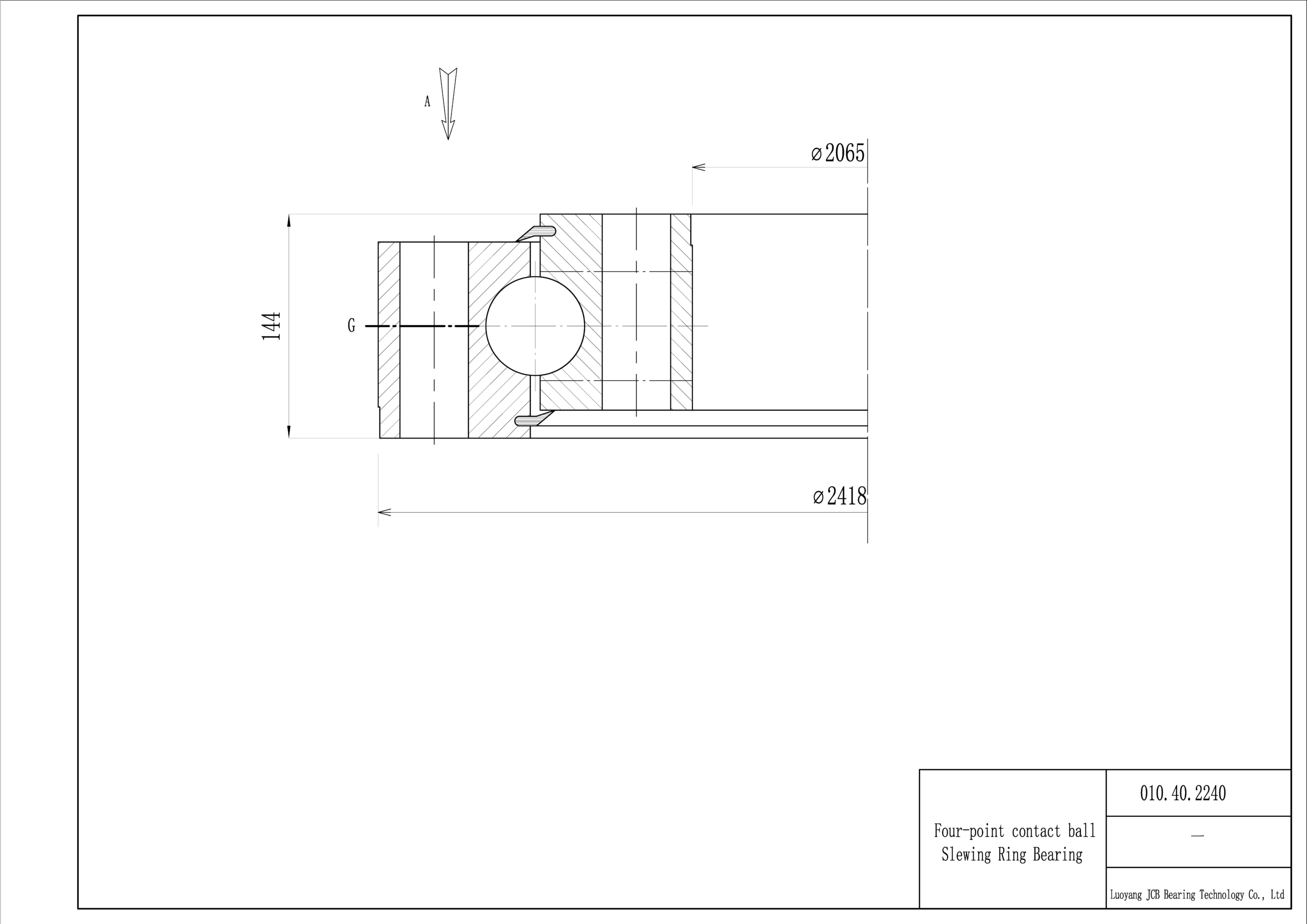 010.40.2240;2065mm*2418mm*144mm