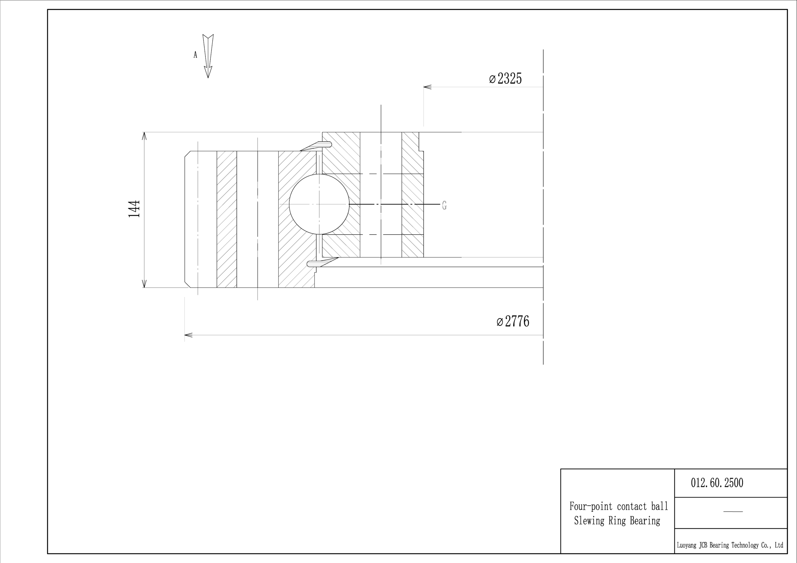 012.60.2500;2325mm*2776mm*144mm