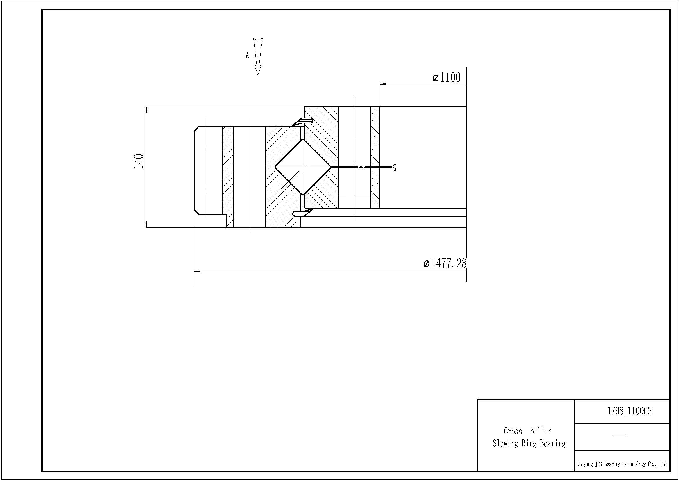 1798/1100G2; 1100mm*1477.28mm*140mm;