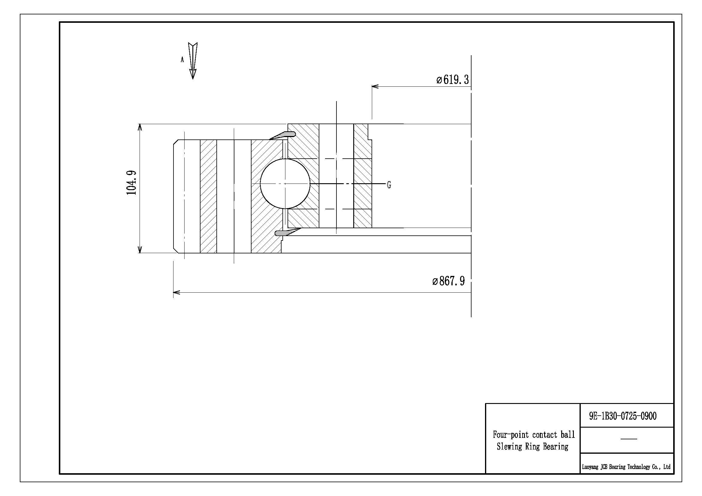 9E-1B30-0725-0900;619.3mm*867.9mm*104.9mm;