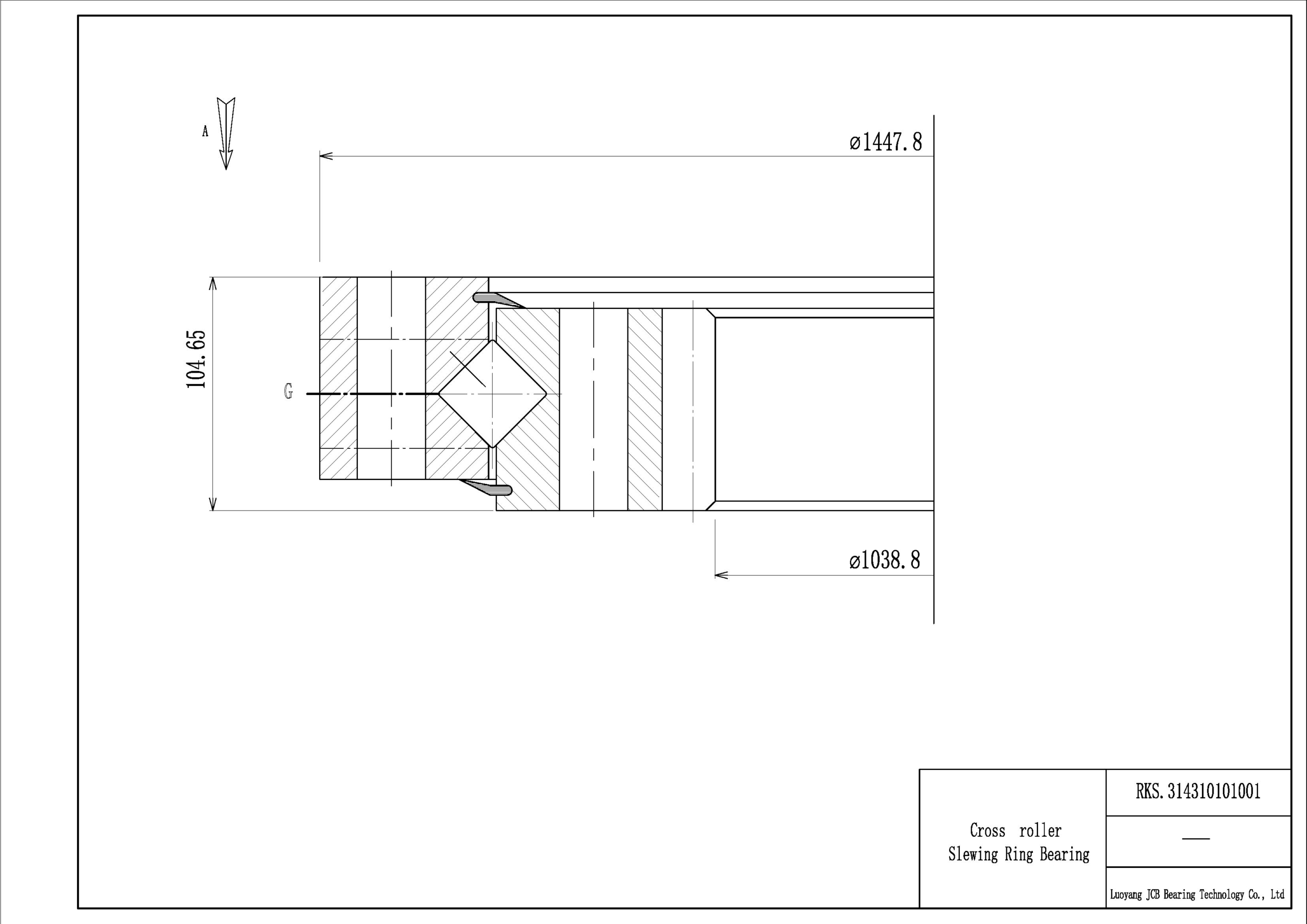 RKS.314310101001;1038.8mm*1447.8mm*104.65mm;