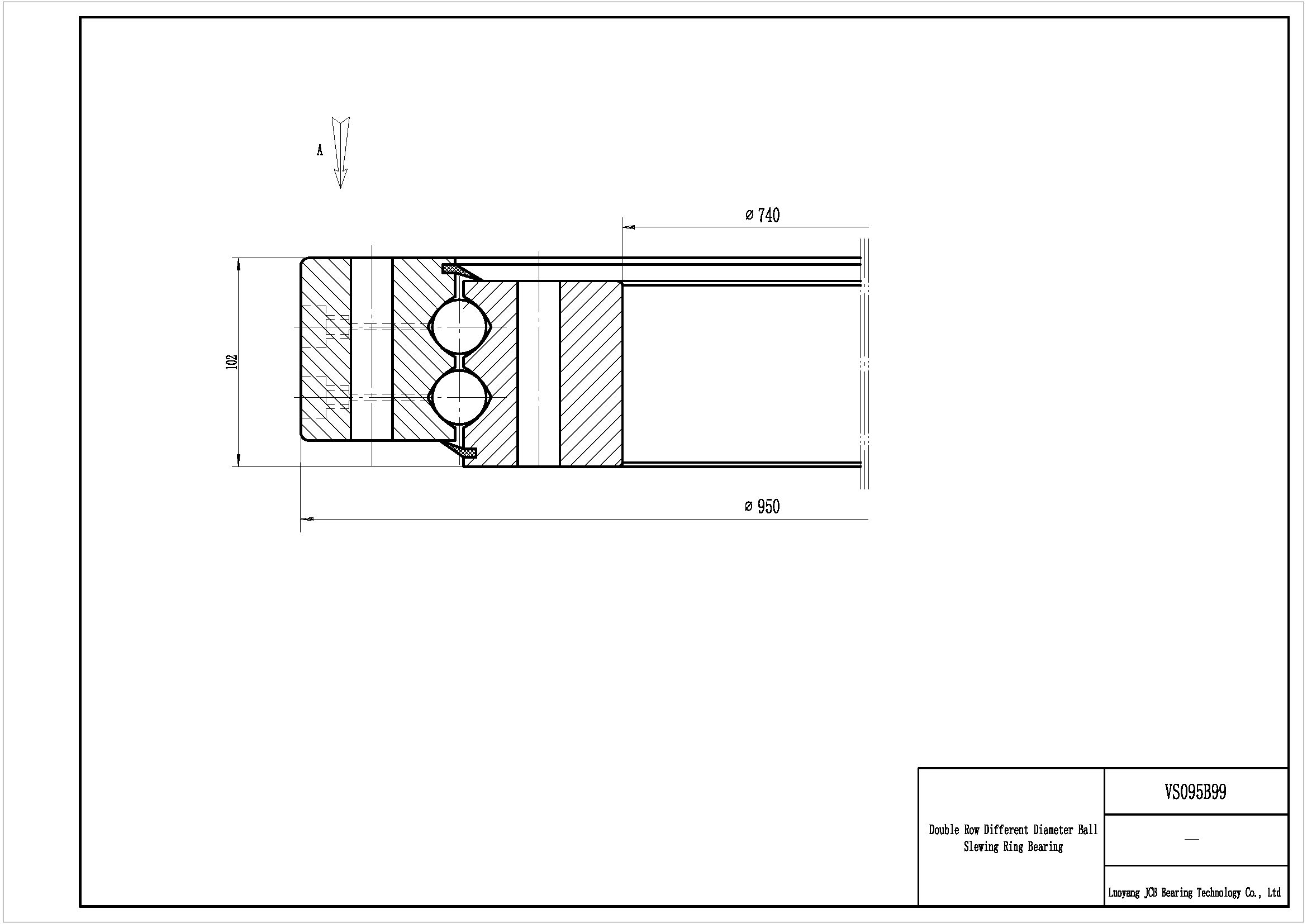 VS095B99;740mm*950mm*102mm;